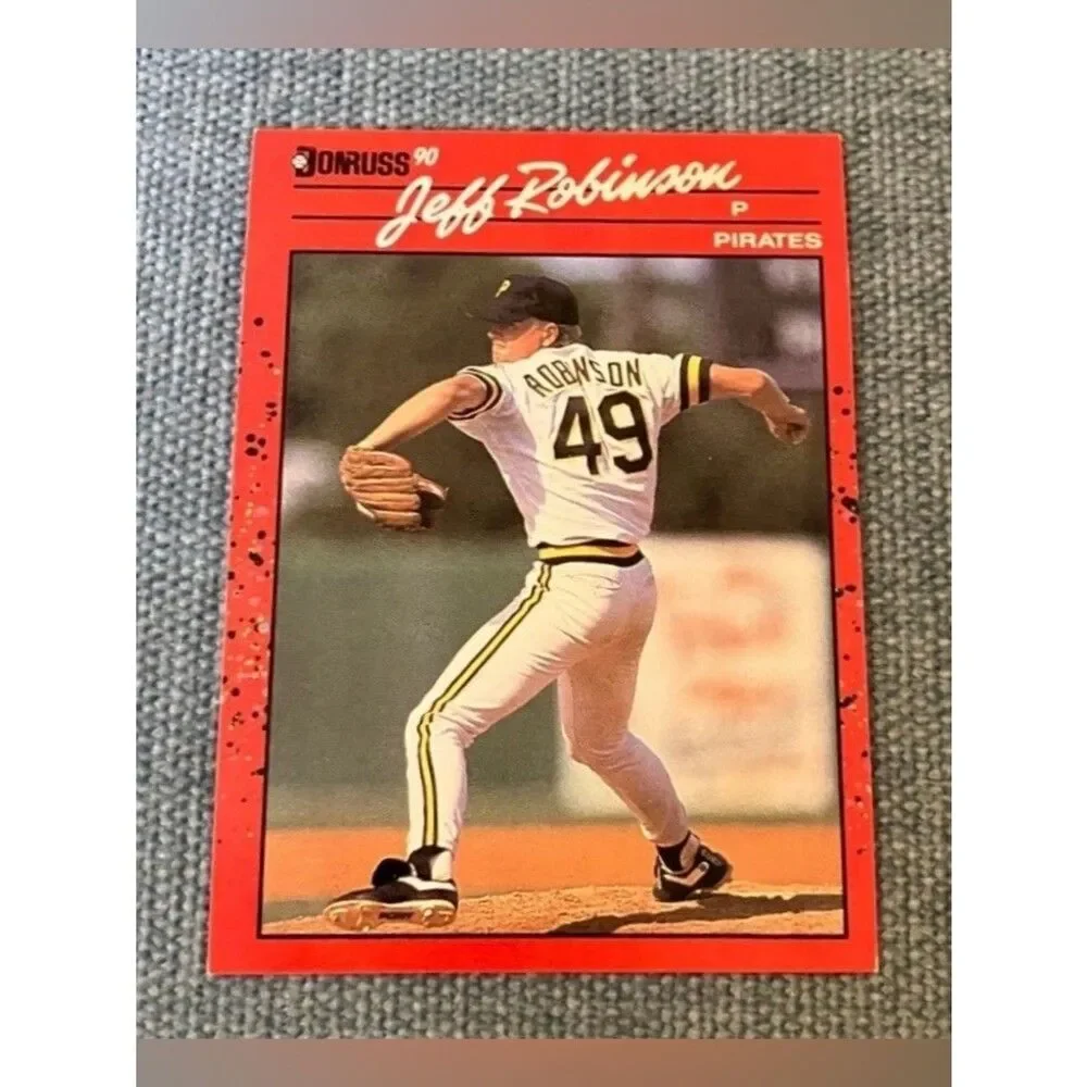 1990 Donruss Pittsburgh Pirates Baseball Card Trading Card